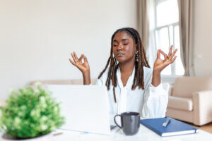 Breathing exercises for managing stress image